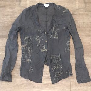 Transit par such Italy blouse beautiful size 2